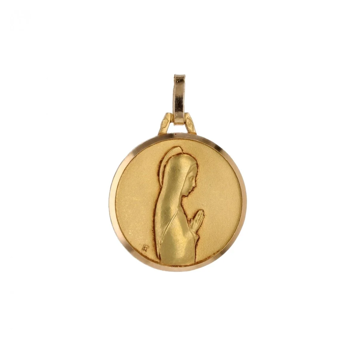 Médaille en or jaune