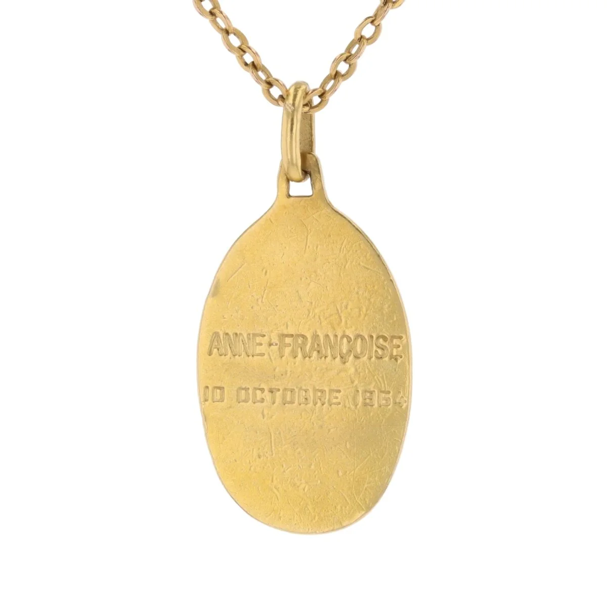 Pendentif REZE en or jaune - Image 4