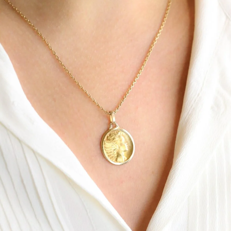 Médaille en or jaune - Image 2