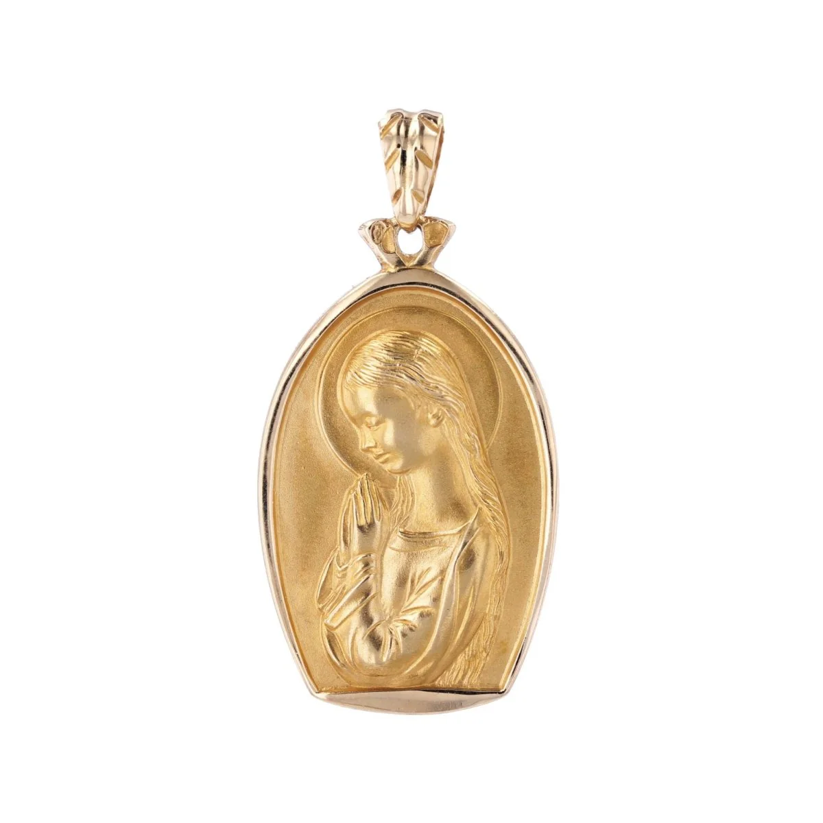 Médaille en or jaune
