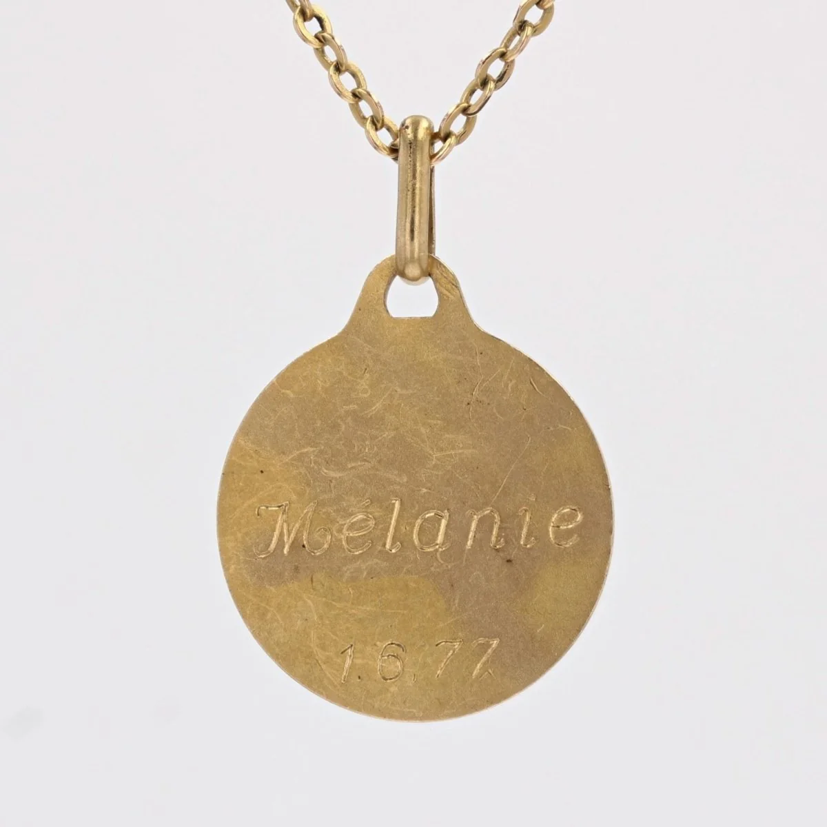Médaille AUGIS en or jaune - Image 4