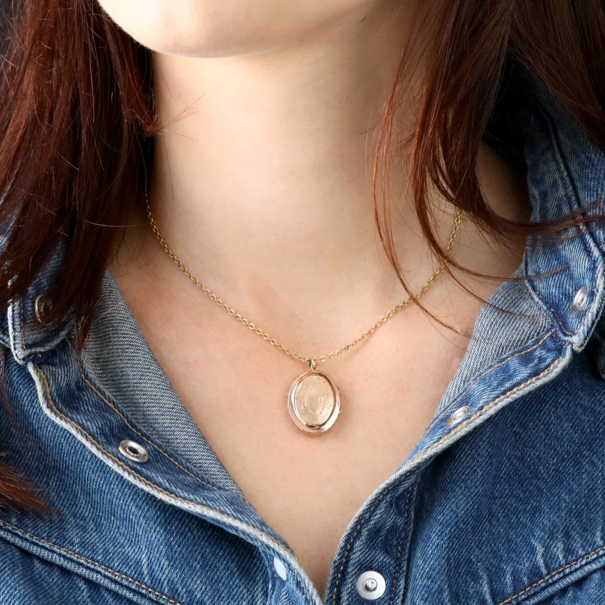 Pendentif en or rose - Image 2