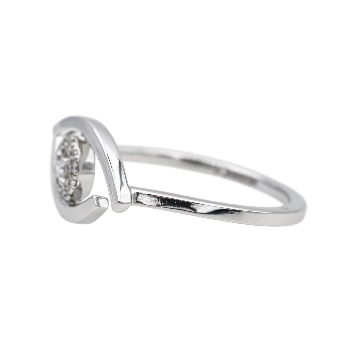 Bague MESSIKA "Luckye Eye" en or blanc et diamants - Image 4