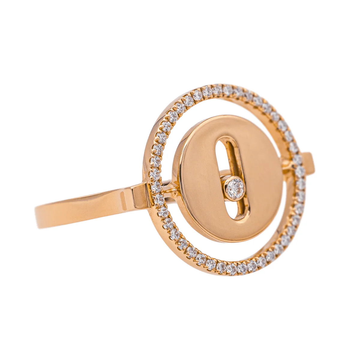 Bague MESSIKA "Lucky Move" en or rose et diamants - Image 6