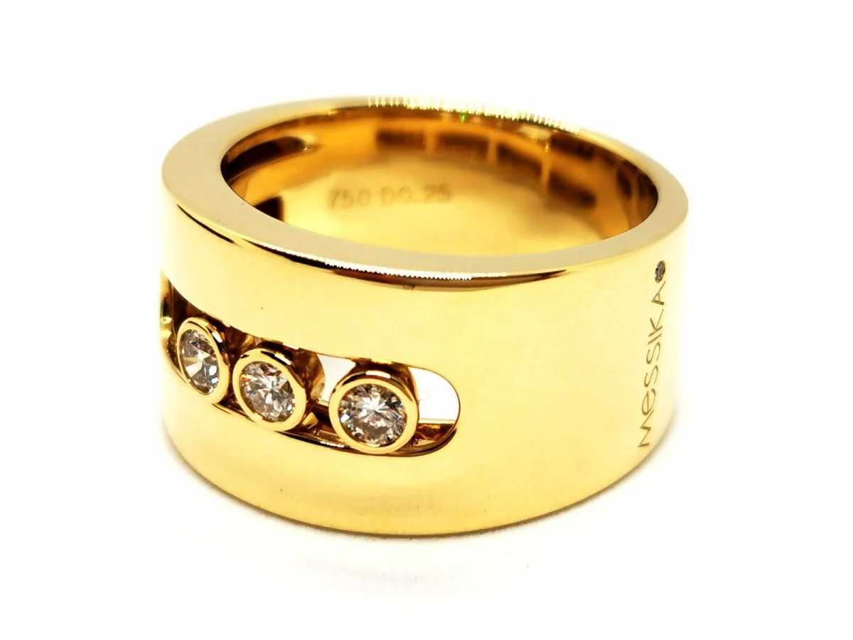 Messika Bague Move Or jaune Diamant - Image 4