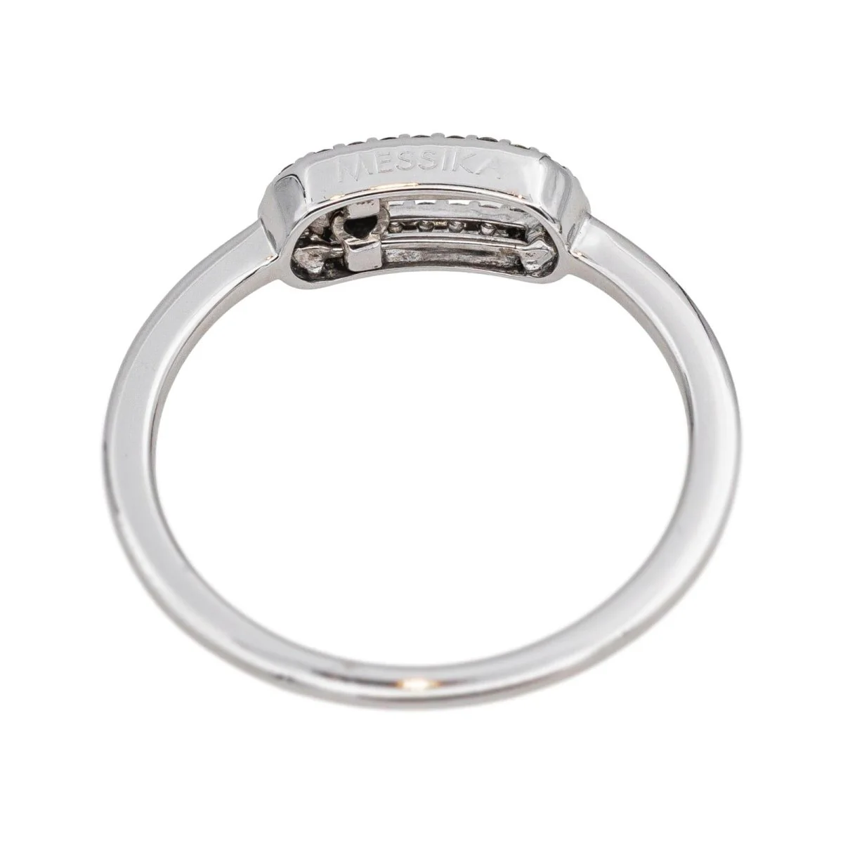 Bague Pavée MESSIKA "Move Uno" en or blanc et diamants - Image 5