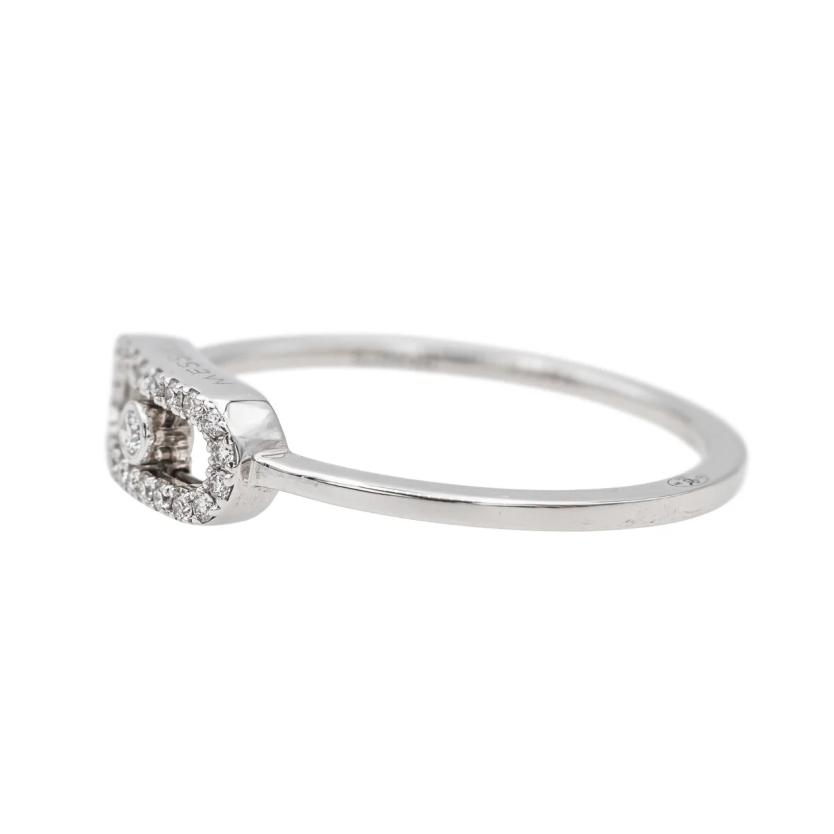 Bague MESSIKA "Move Uno" en or blanc et diamants - Image 4
