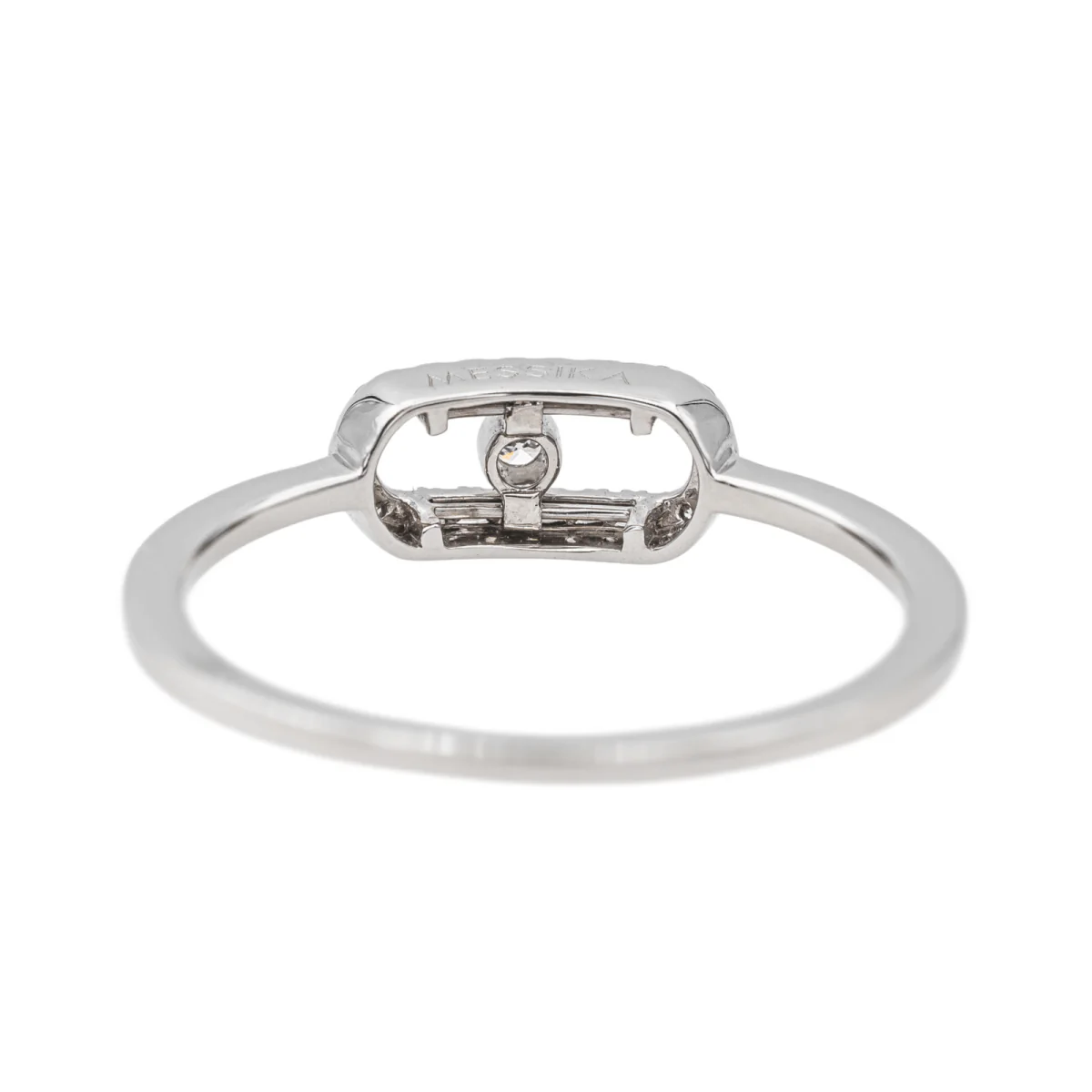 Bague MESSIKA "Move Uno" en or blanc et diamants - Image 5