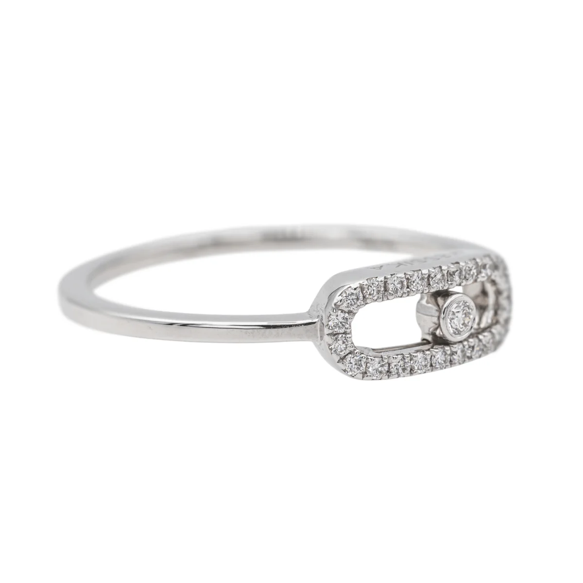Bague MESSIKA "Move Uno" en or blanc et diamants - Image 6