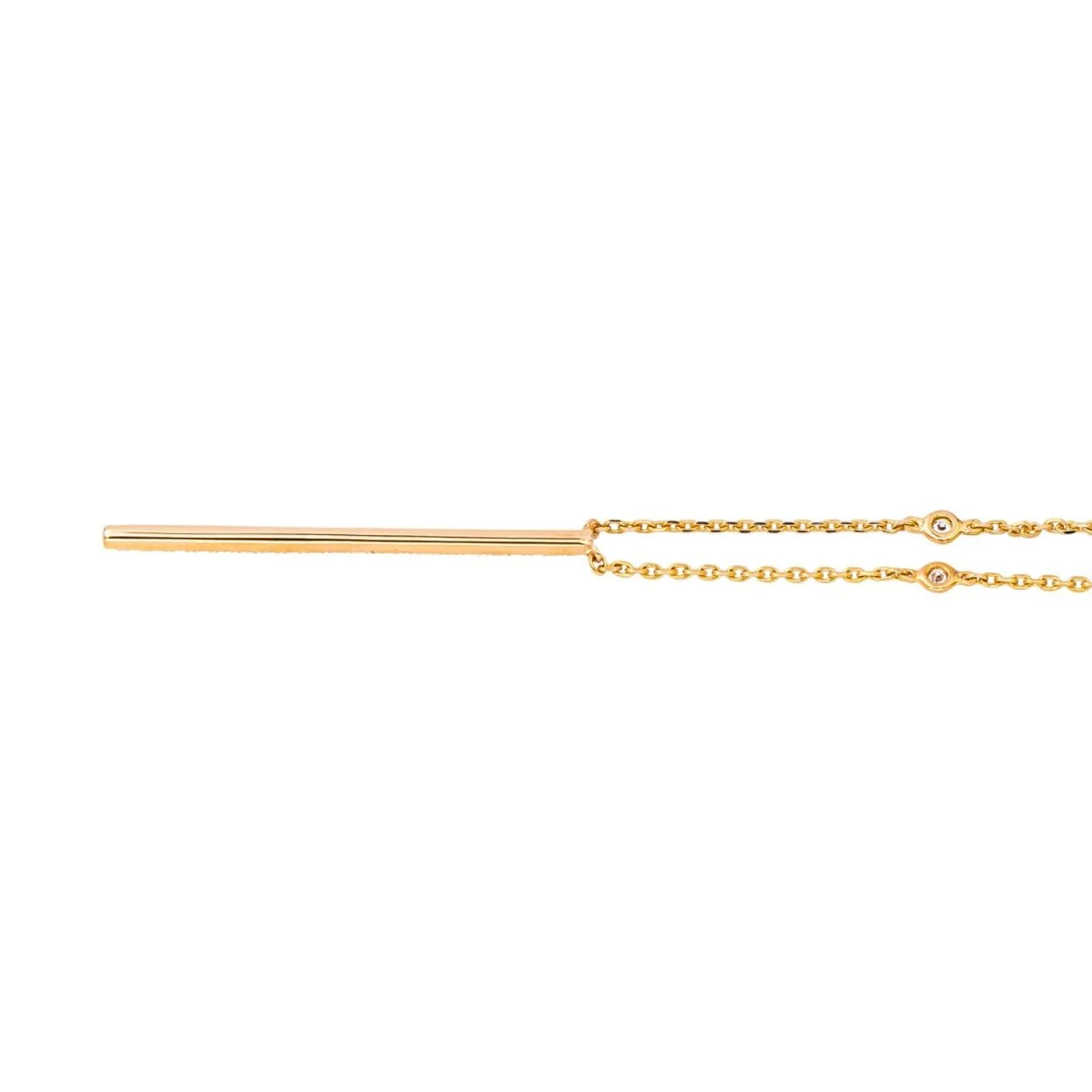 Collier Chaîne MESSIKA "Gatsby" en or rose et diamants - Image 5