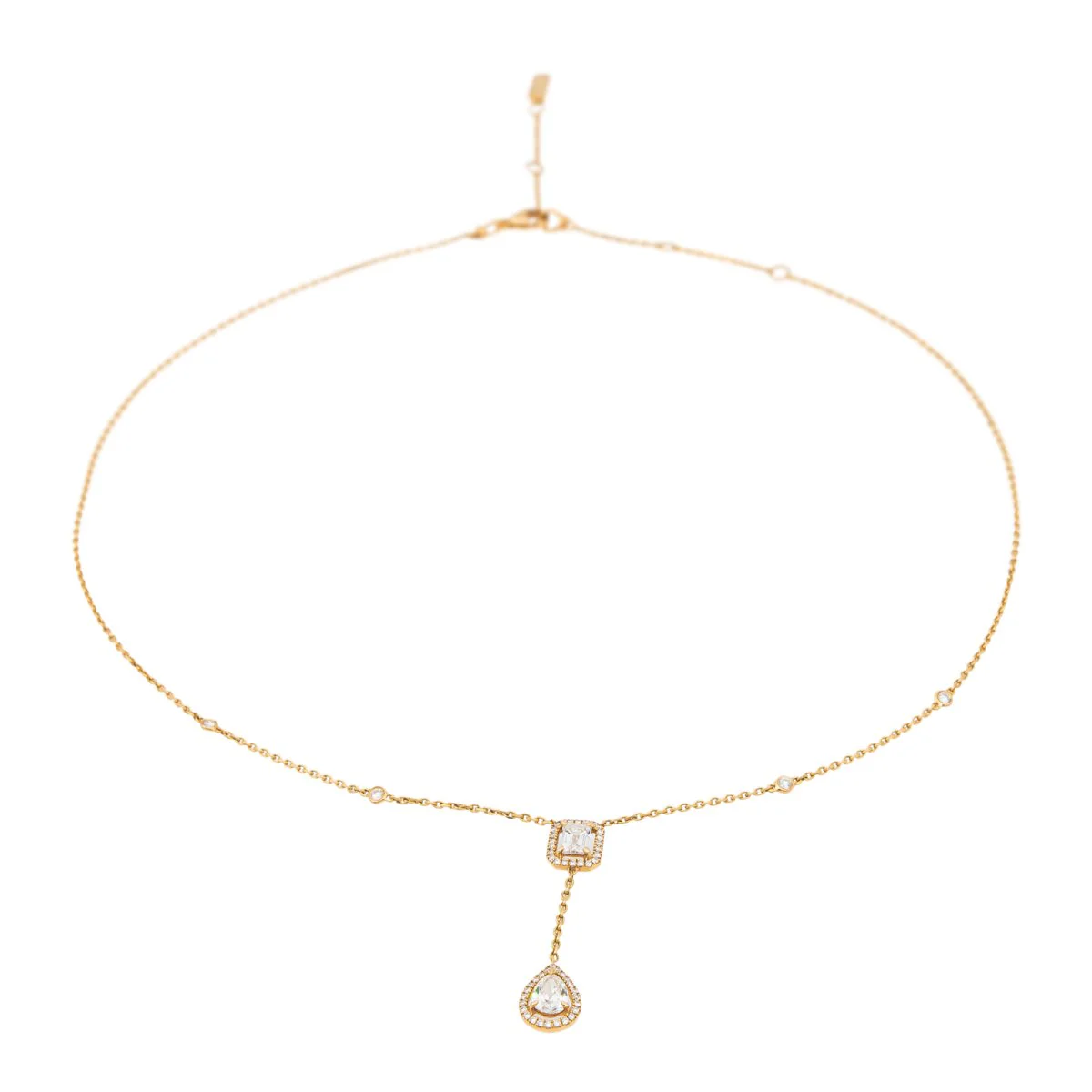Collier  MESSIKA "My twin " en or rose et diamants - Image 3