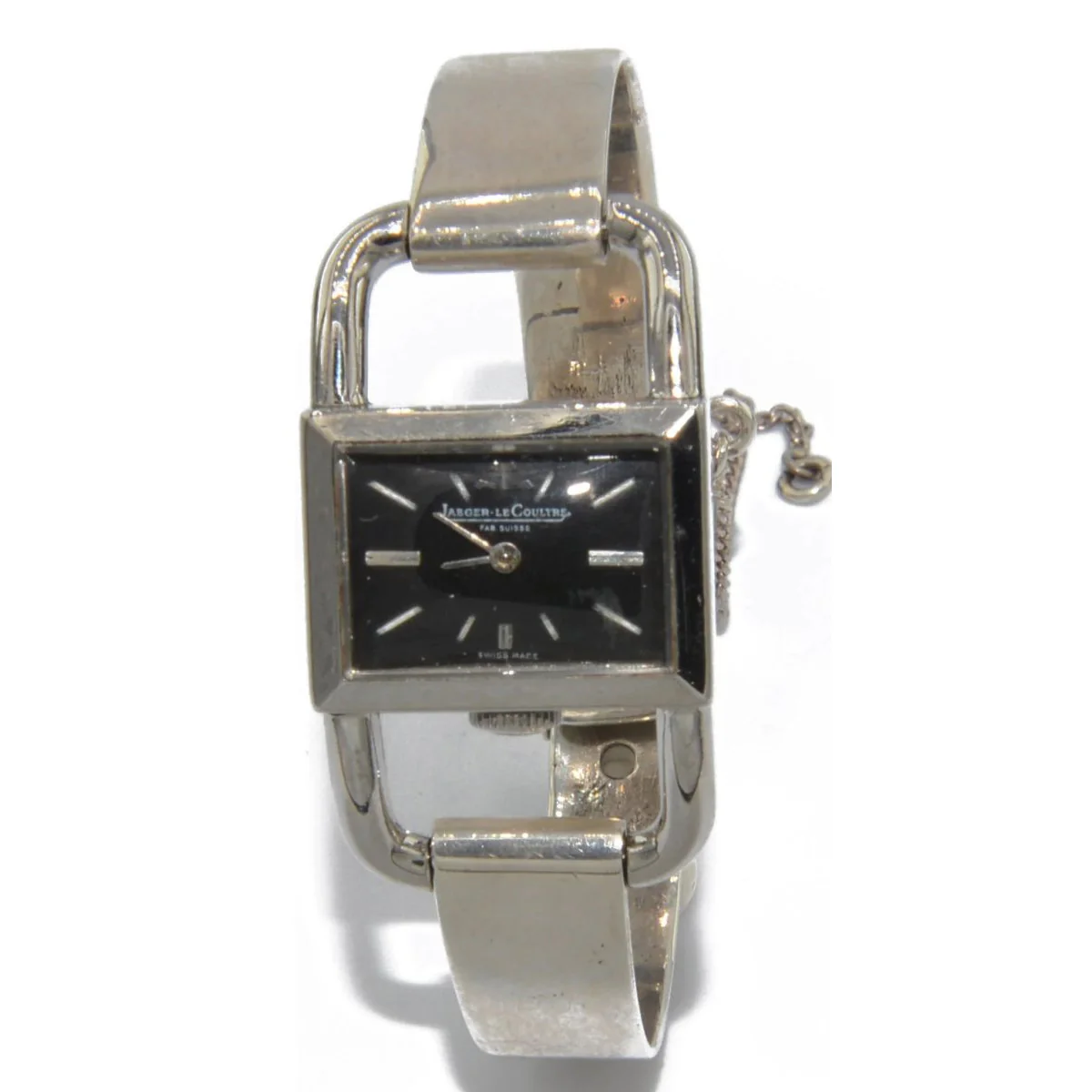 Montre acier Modèle Etrier Jaeger Lecoultre pour la maison Hermès - Image 2