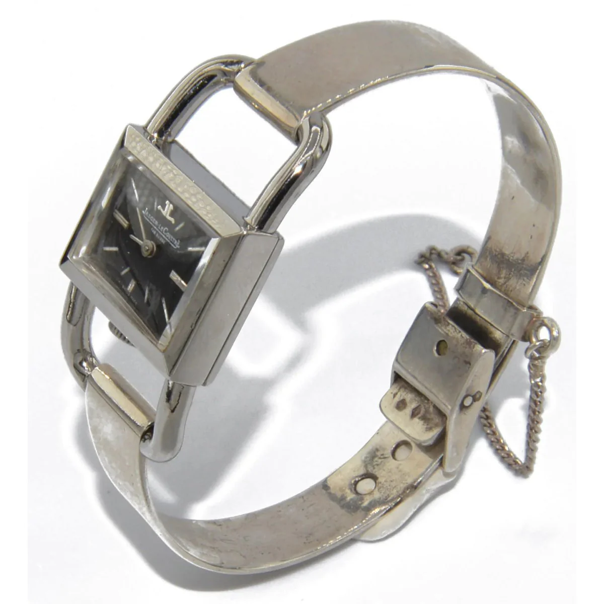 Montre acier Modèle Etrier Jaeger Lecoultre pour la maison Hermès - Image 3