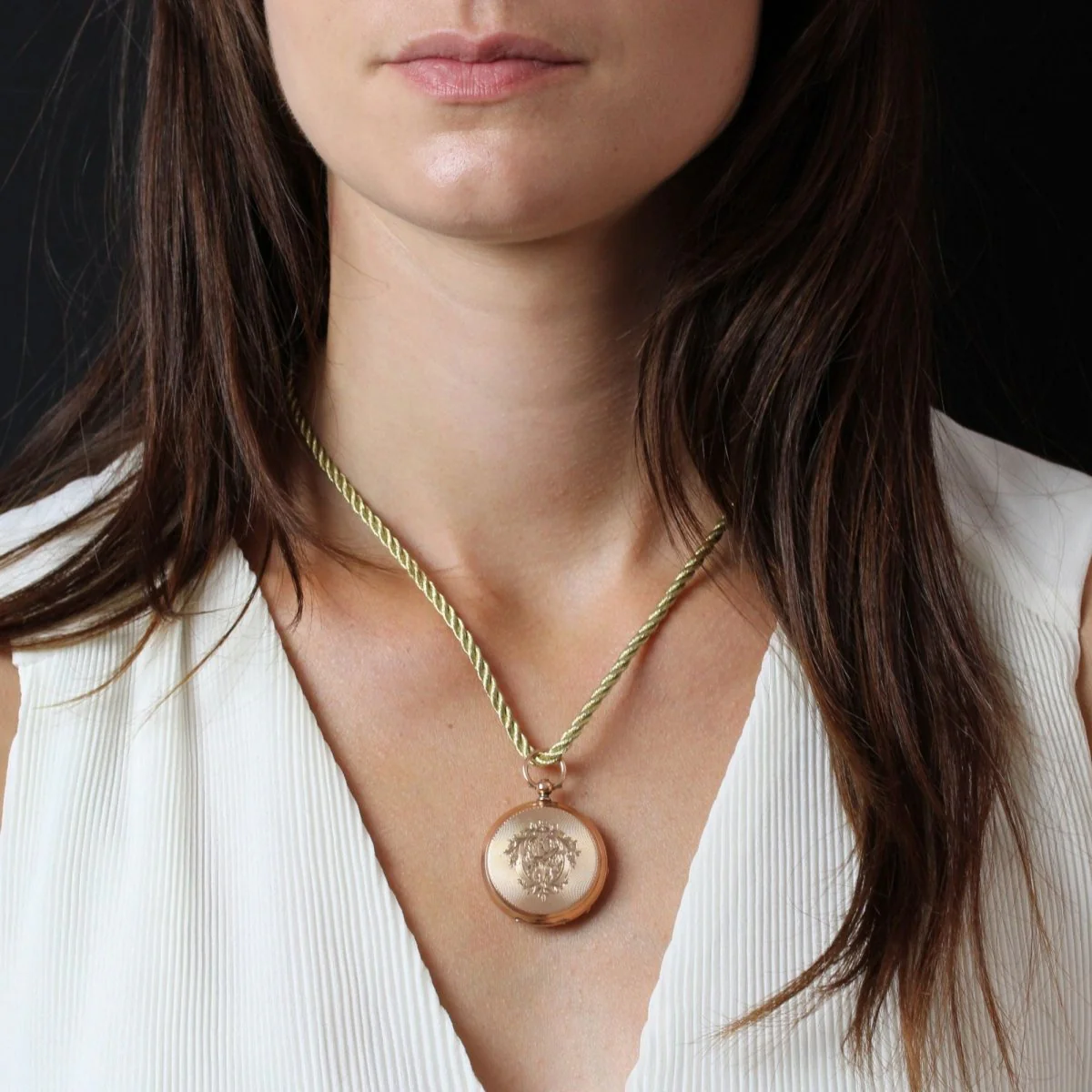 Pendentif en or rose - Image 2