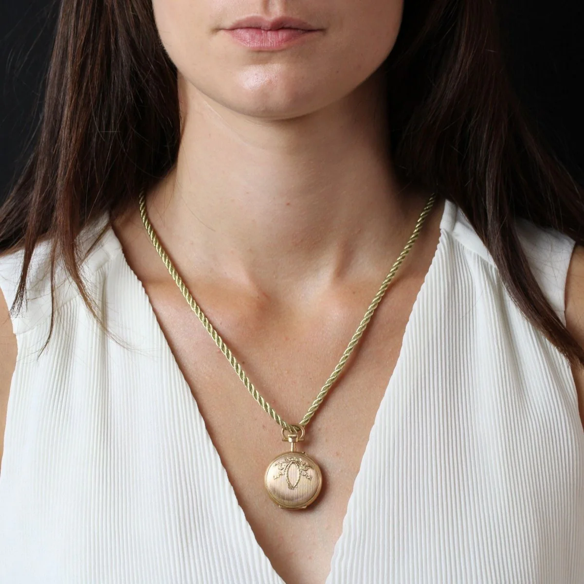 Pendentif en or rose - Image 2