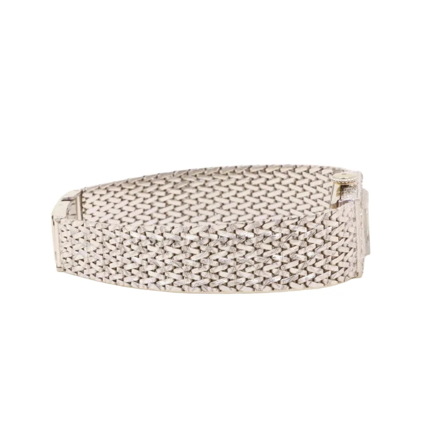 Montre Art Déco or blanc diamants - Image 5