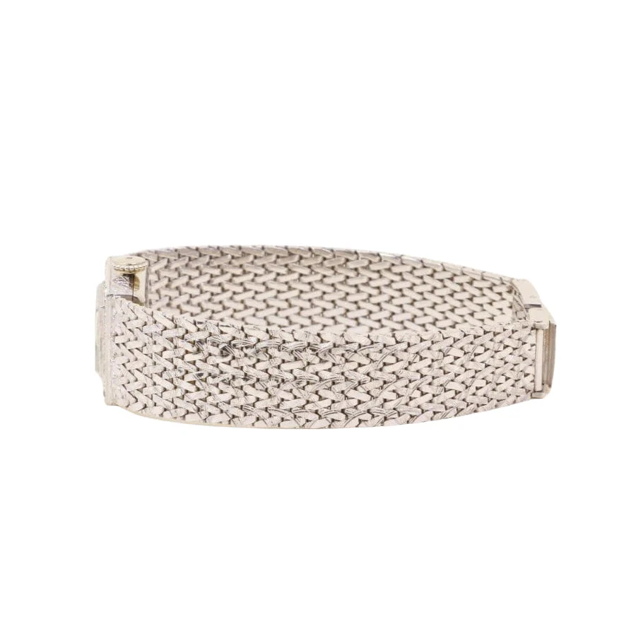 Montre Art Déco or blanc diamants - Image 7