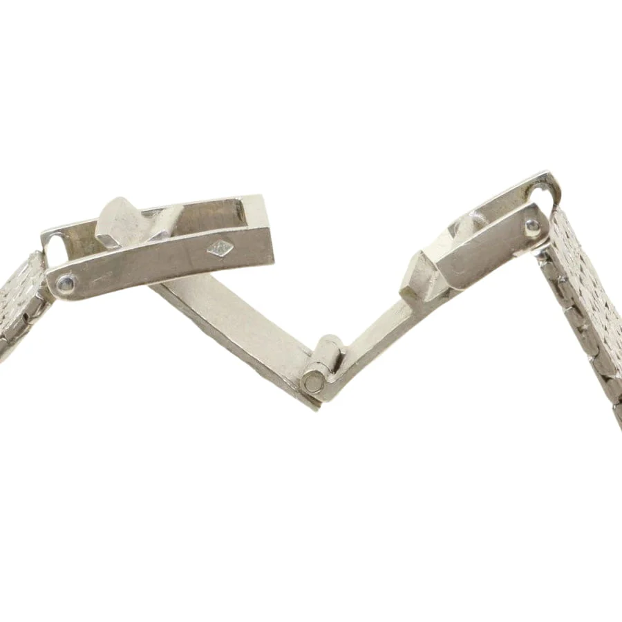 Montre Art Déco or blanc diamants - Image 9