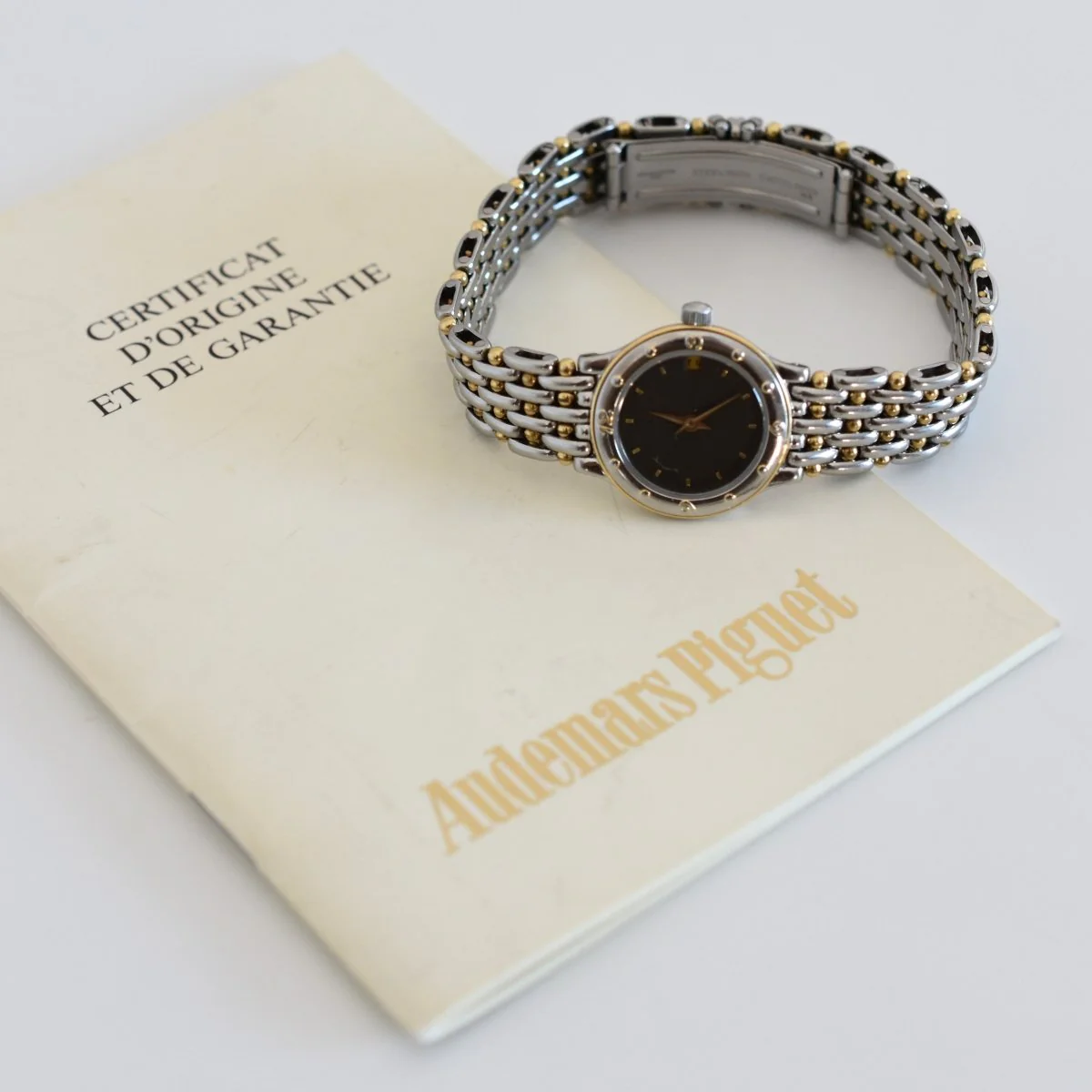 Montre AUDEMARS PIGUET "Meridian" en or jaune et acier - Image 11