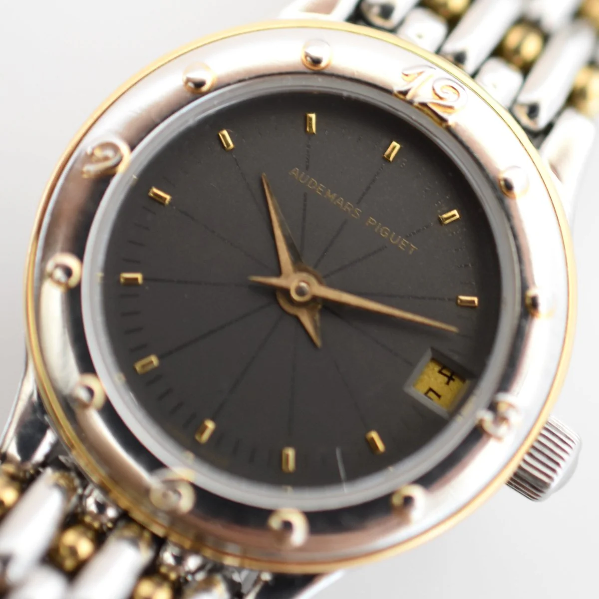 Montre AUDEMARS PIGUET "Meridian" en or jaune et acier - Image 3