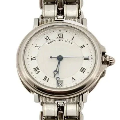 Montre Automatique BREGUET "Marine" en or blanc et acier - Image 2
