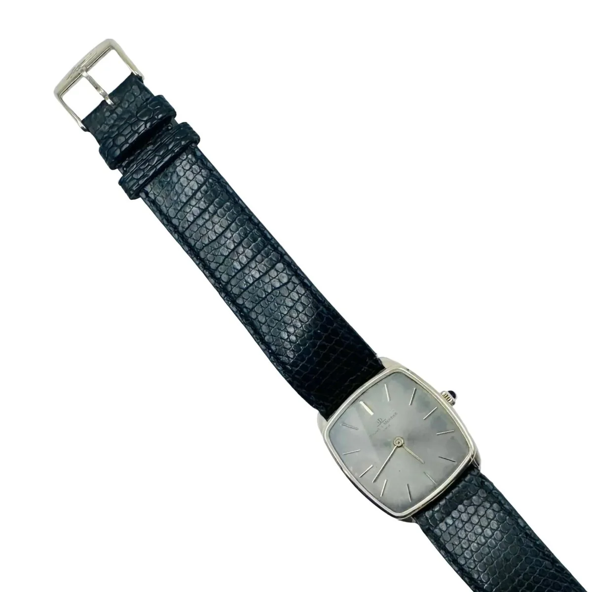 Montre BAUME & MERCIER en or jaune et cuir - Image 5
