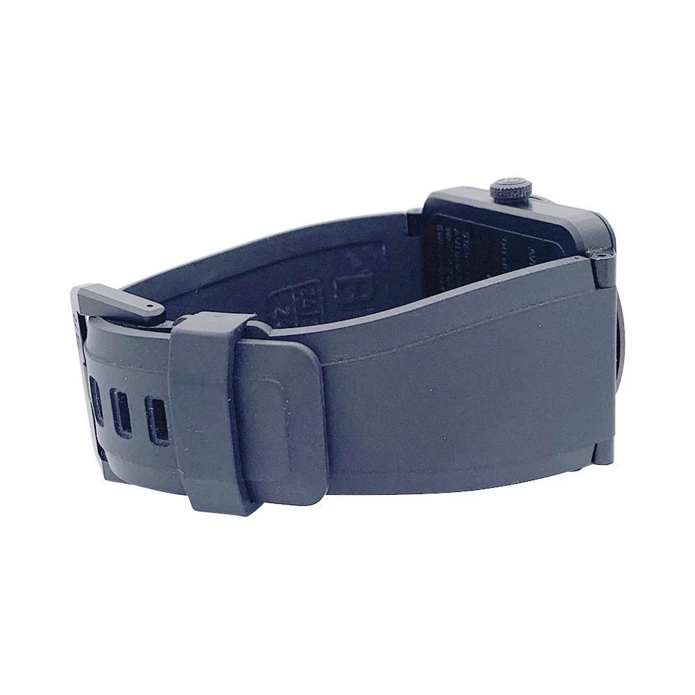 Montre BELL & ROSS "BR 03 Phantom" en céramique noire et caoutchouc - Image 5