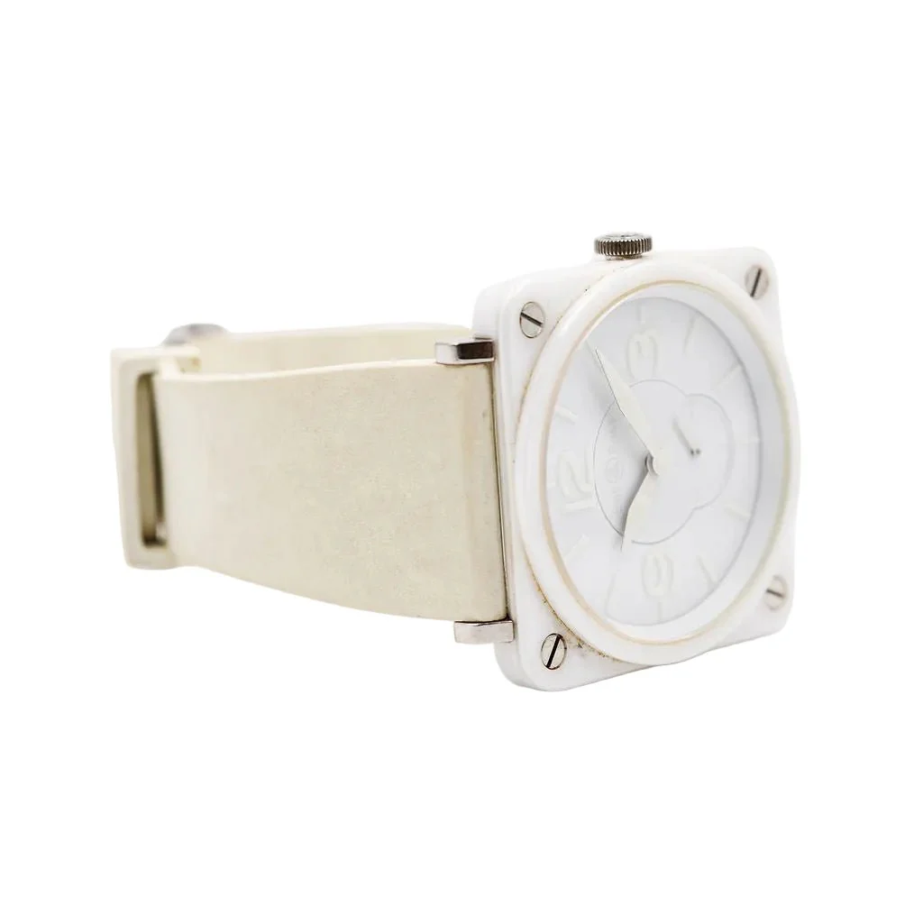 Montre BELL & ROSS "BR-S Phantom Ceramic" en céramique, acier et caoutchouc - Image 2
