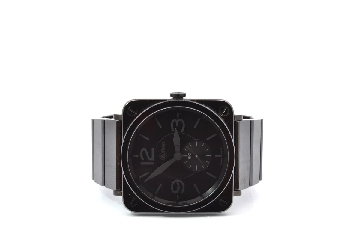 Montre BELL & ROSS "Panthom" en céramic et cristal - Image 2