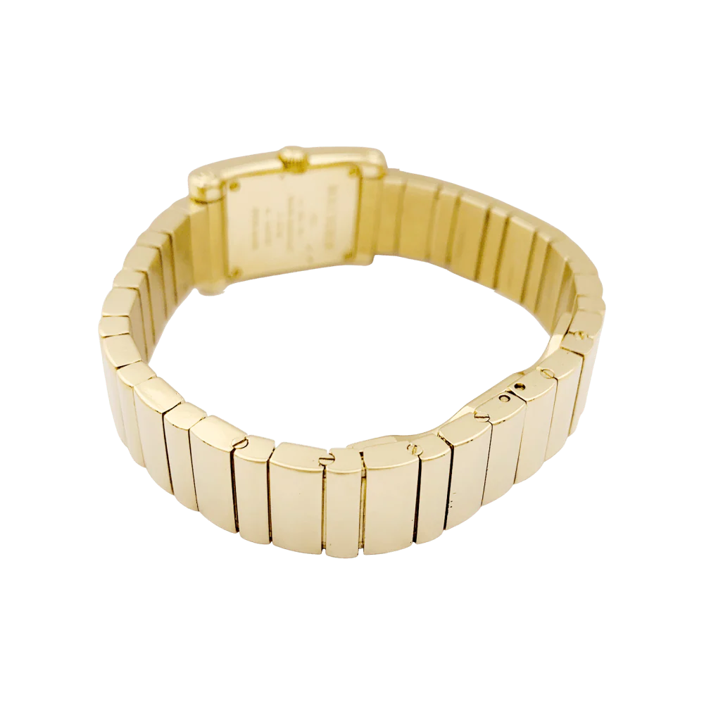 Montre BOUCHERON « Reflet Icare » en or jaune, argent et diamants - Image 3