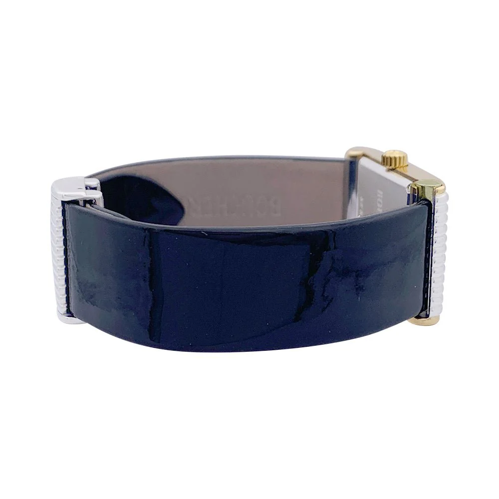 Montre BOUCHERON "Reflet" en or jaune et acier - Image 4