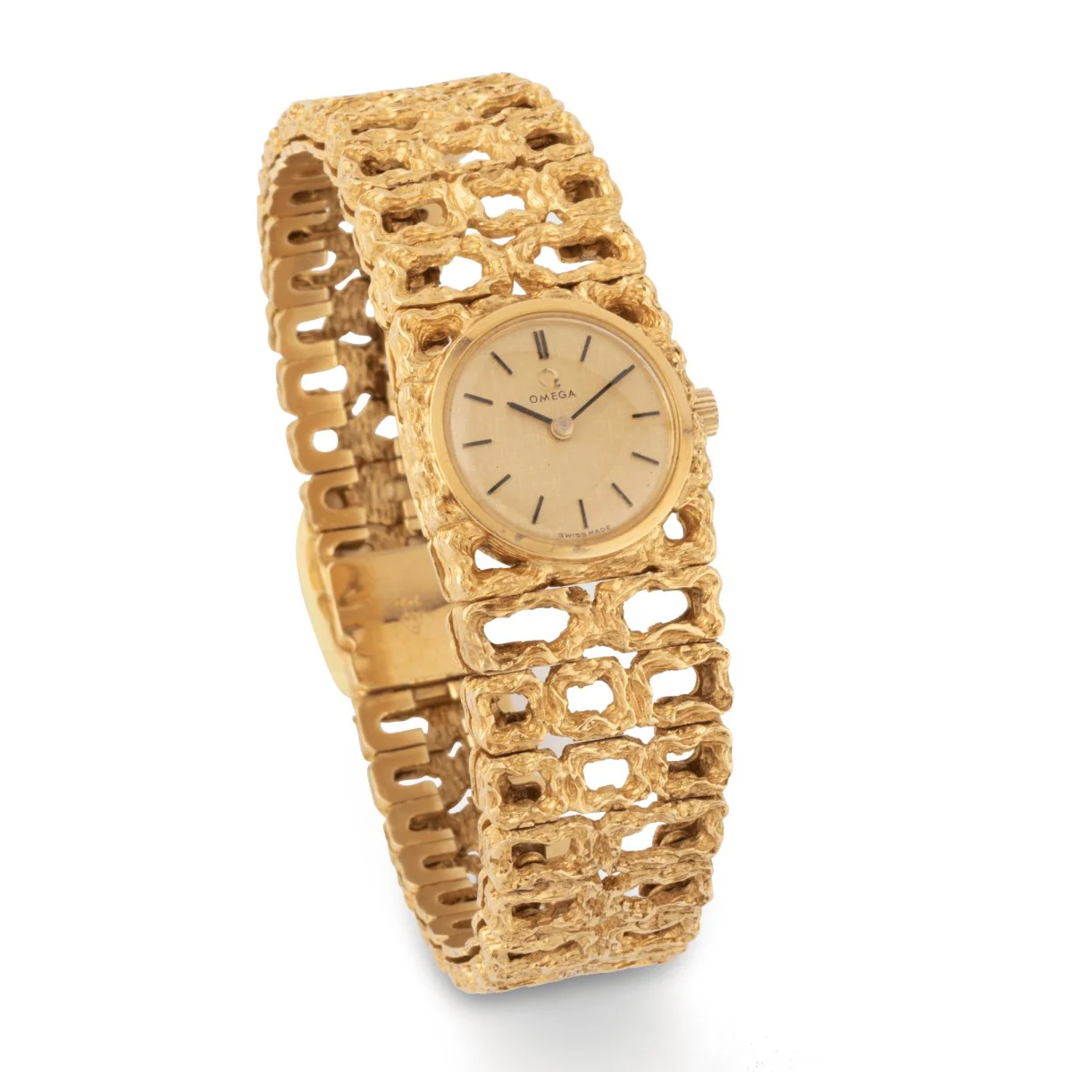 Montre bracelet de dame en or