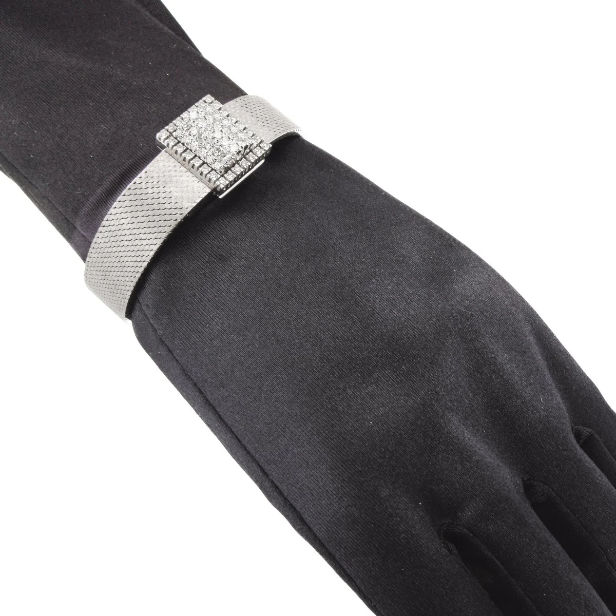 Montre Bracelet en or blanc et diamants - Image 2