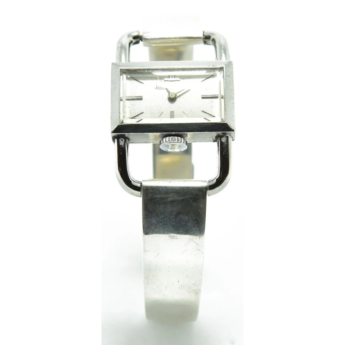 Montre bracelet Jaeger Lecoultre modèle Etrier pour la maison Hermès - Image 3