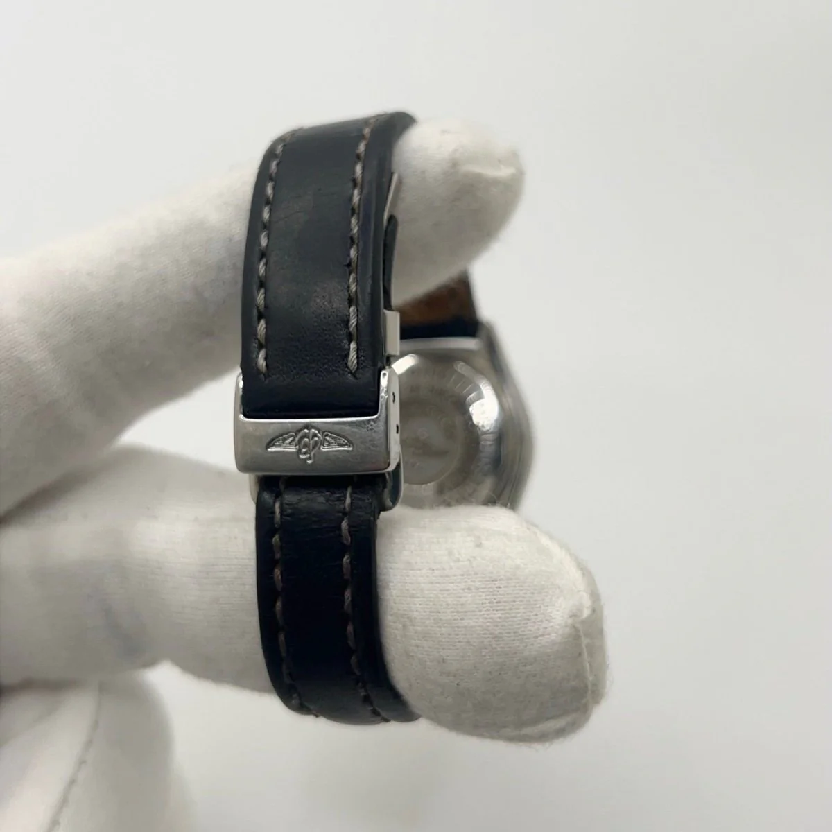 Montre BREITLING "Callistino" en acier et cuir - Image 6
