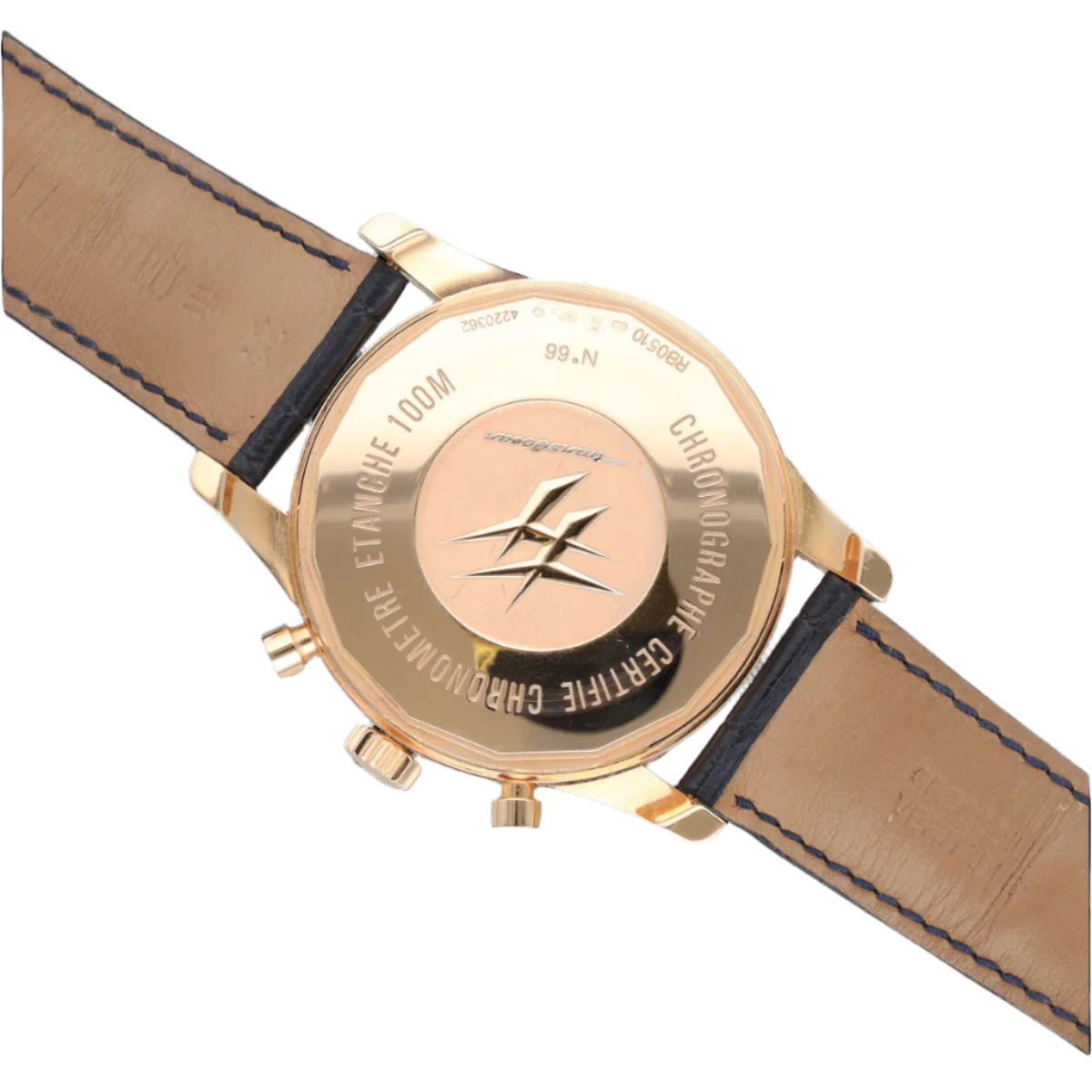 Montre BREITLING "Transocean Unitimeen" en or rose - Image 4