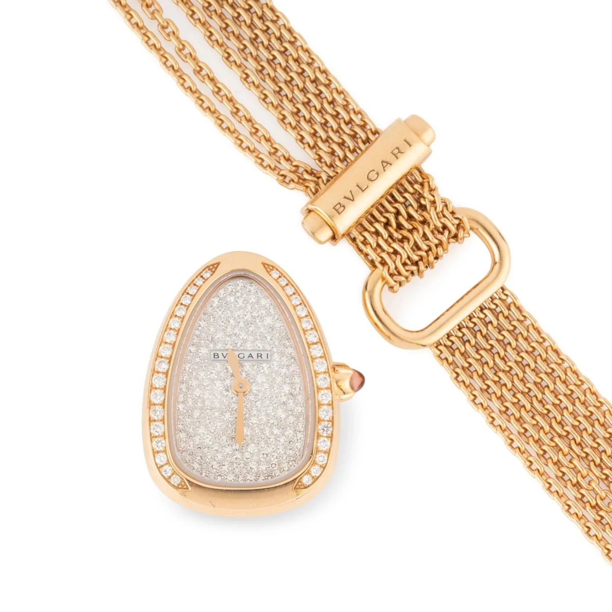 Montre Bvlgari collection Serpenti en or rose - Image 2