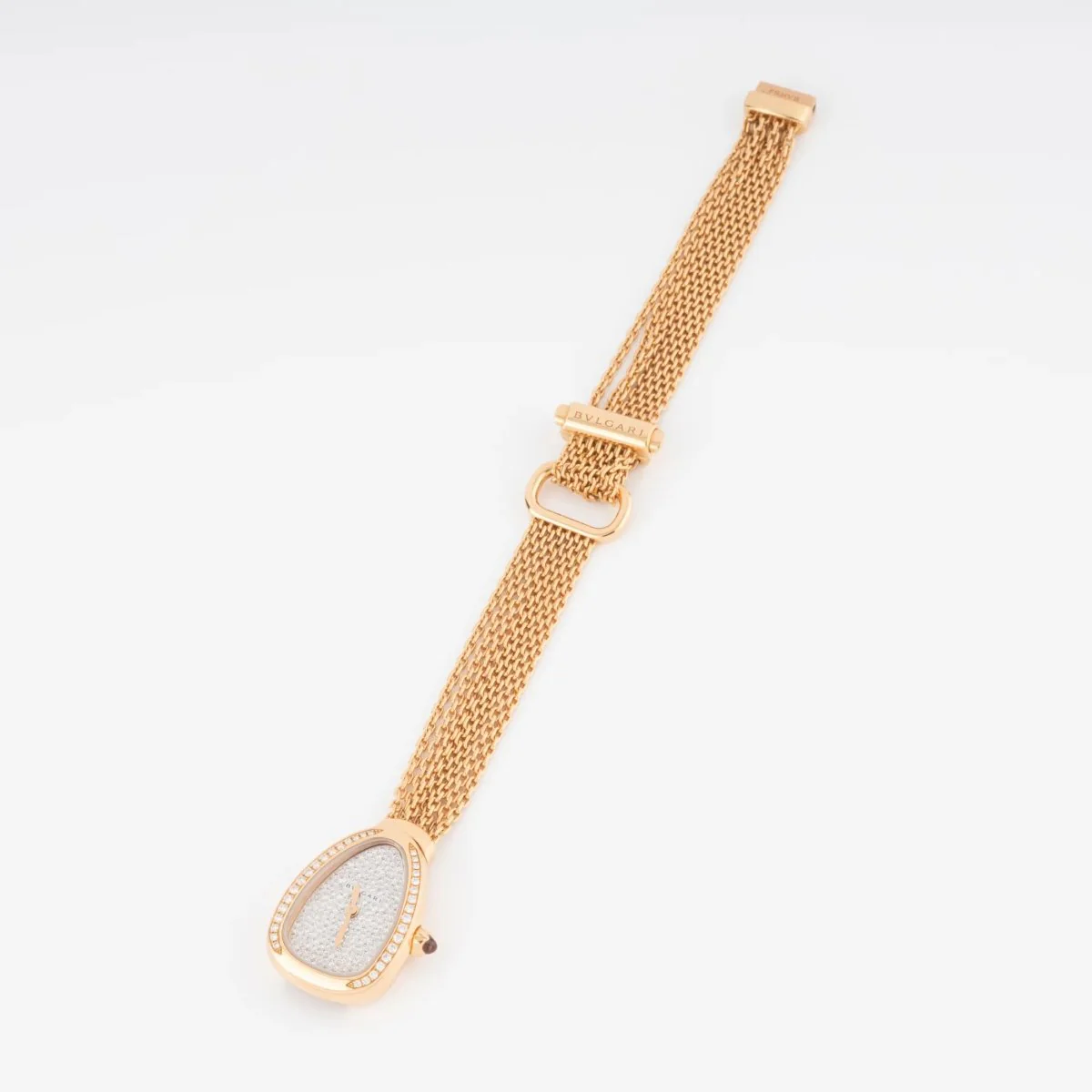 Montre Bvlgari collection Serpenti en or rose - Image 3