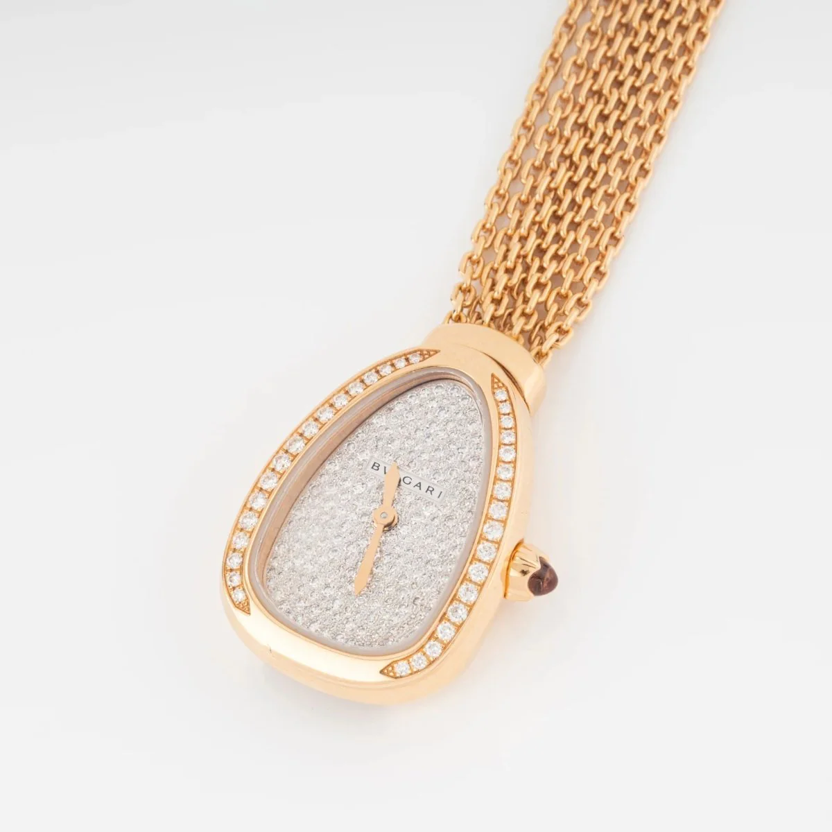 Montre Bvlgari collection Serpenti en or rose - Image 4