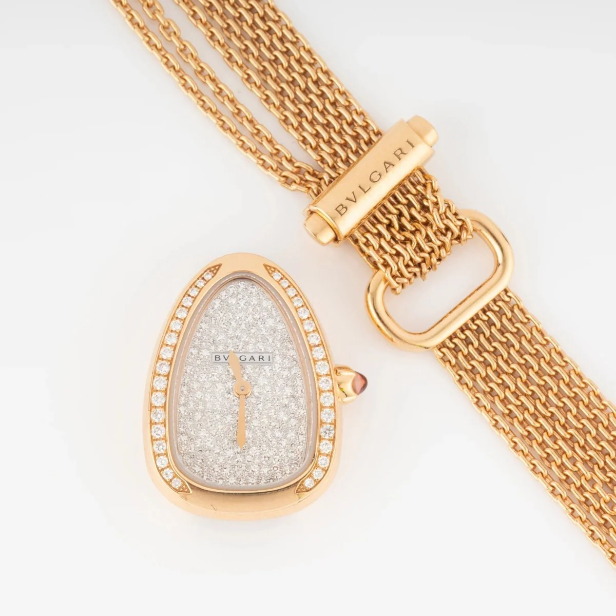 Montre Bvlgari collection Serpenti en or rose - Image 7
