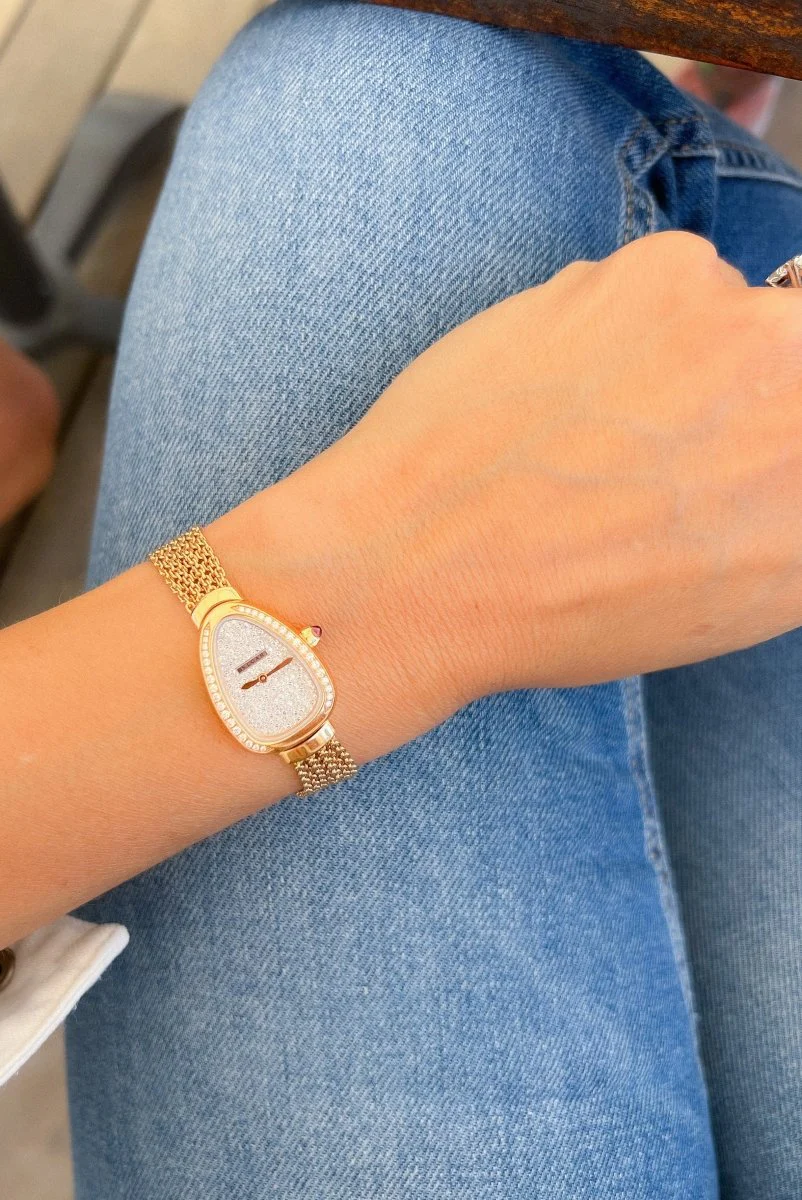 Montre Bvlgari collection Serpenti en or rose - Image 9