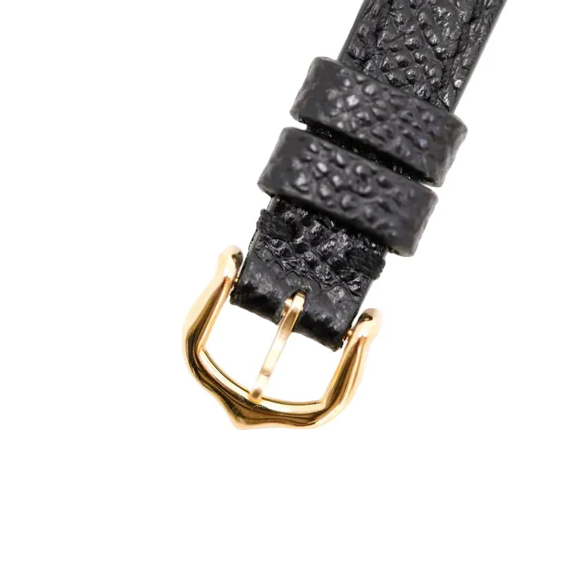 Montre CARTIER "Baignoire" en jaune et cuir - Image 8