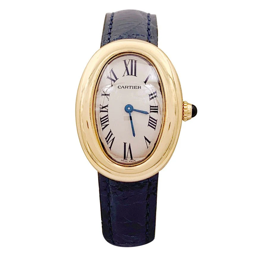 Montre CARTIER "Baignoire" Quartz en or jaune et or rose