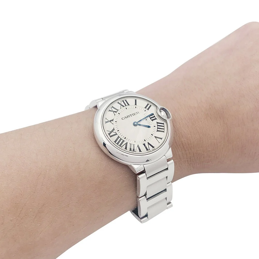 Montre CARTIER, "Ballon Bleu", en acier - Image 7