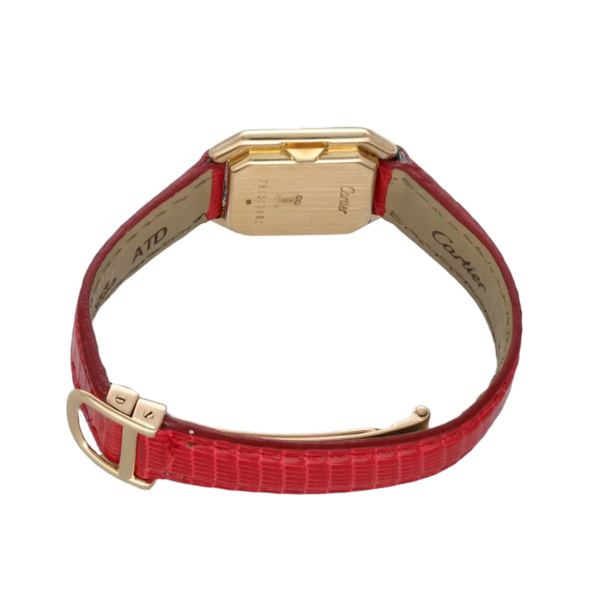 Montre Cartier Ceinture Dame en or jaune - Image 4