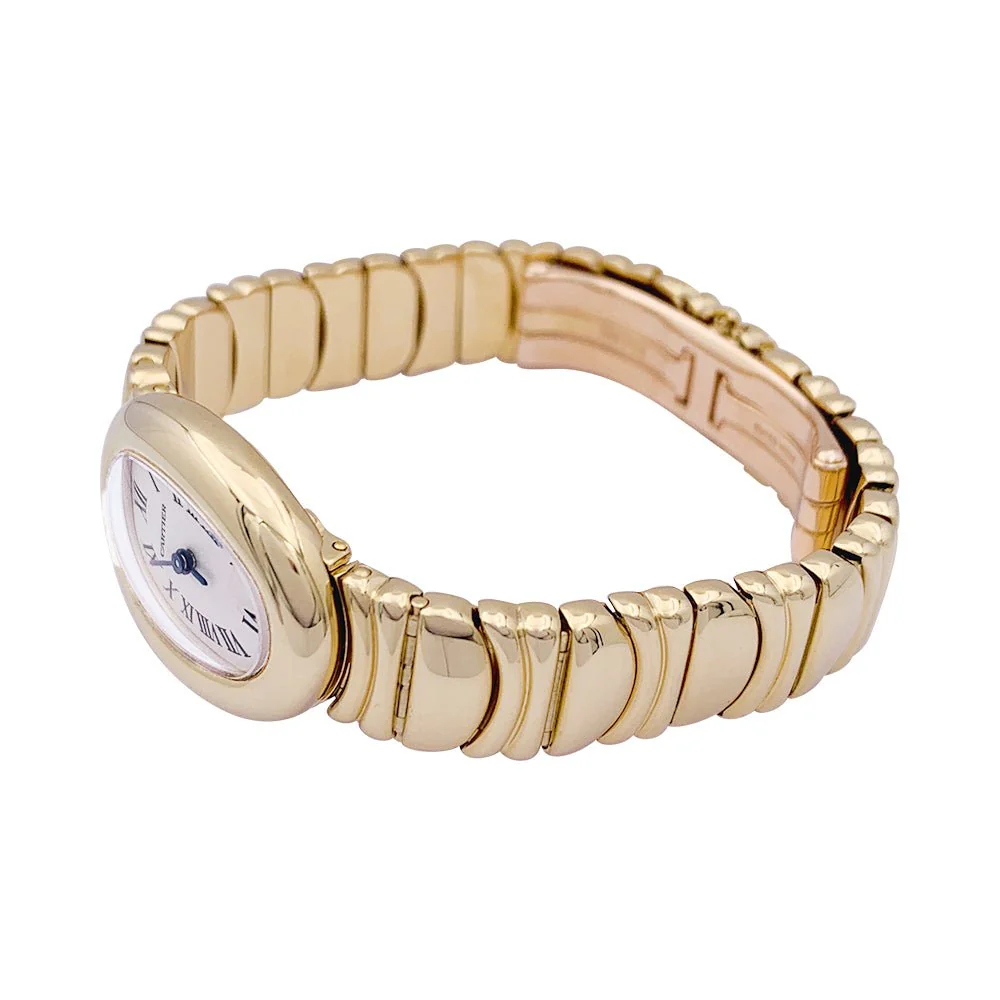 Montre Cartier "Mini Baignoire" en or jaune - Image 4