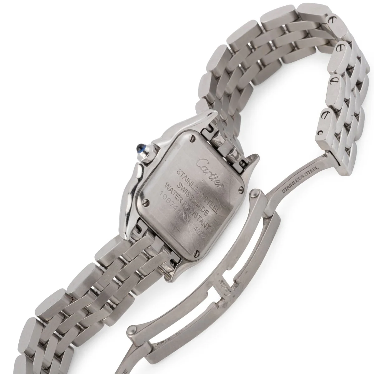 Montre CARTIER "Panthère" en acier - Image 7