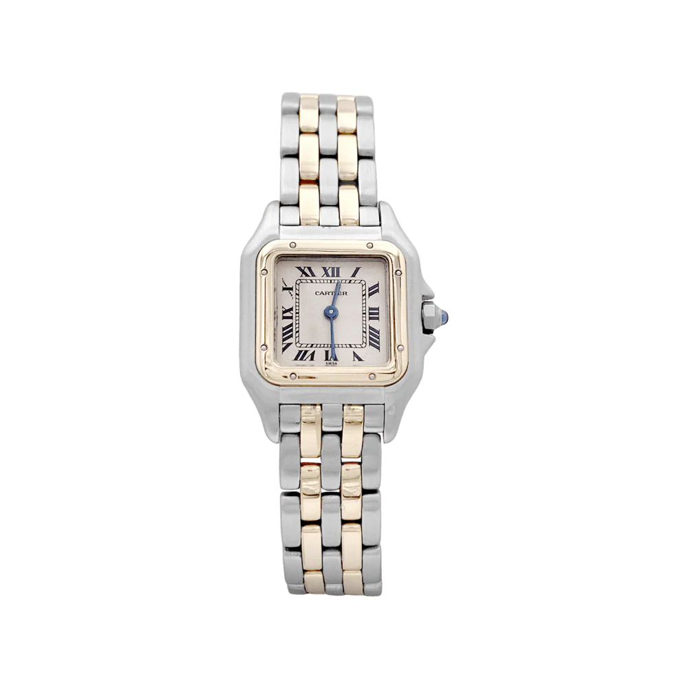 Montre CARTIER "Panthère" en or jaune et acier