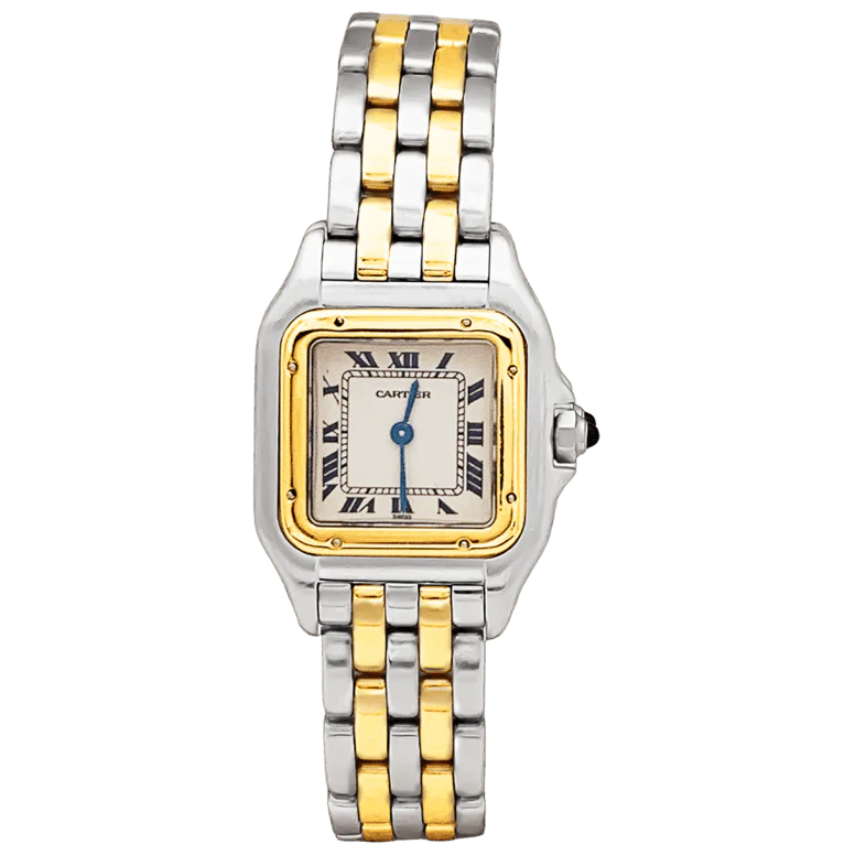 Montre CARTIER "Panthère" en or jaune et acier