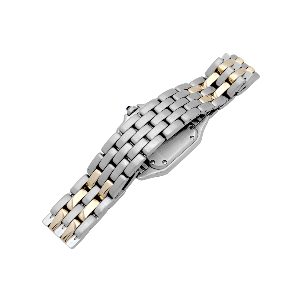 Montre CARTIER "Panthère" en or jaune et acier - Image 7